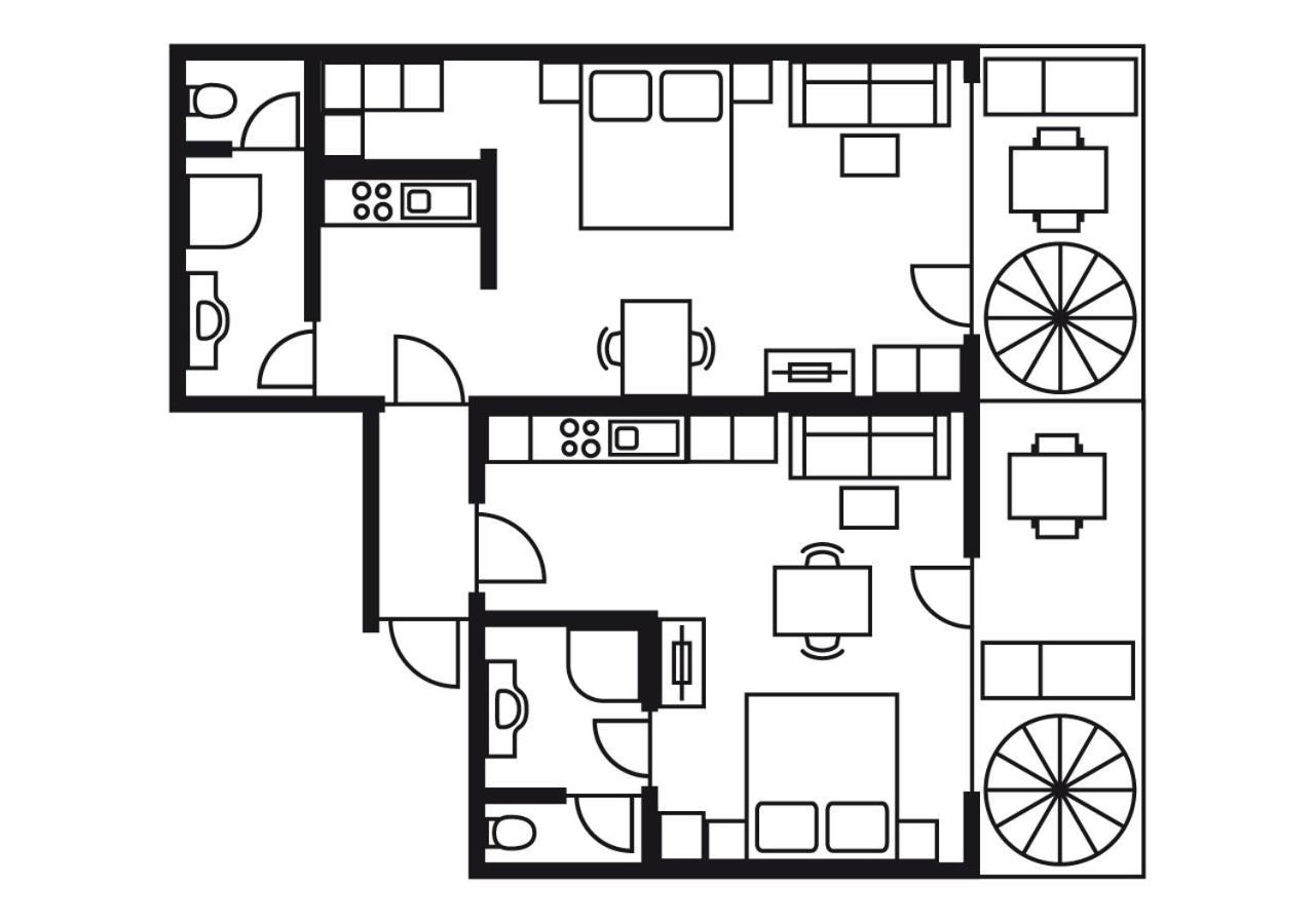 Appartement Tschivon Schenna Eksteriør bilde